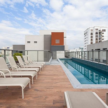 Apartamento com piscina e academia a passos da Paulista São Paulo Exterior foto