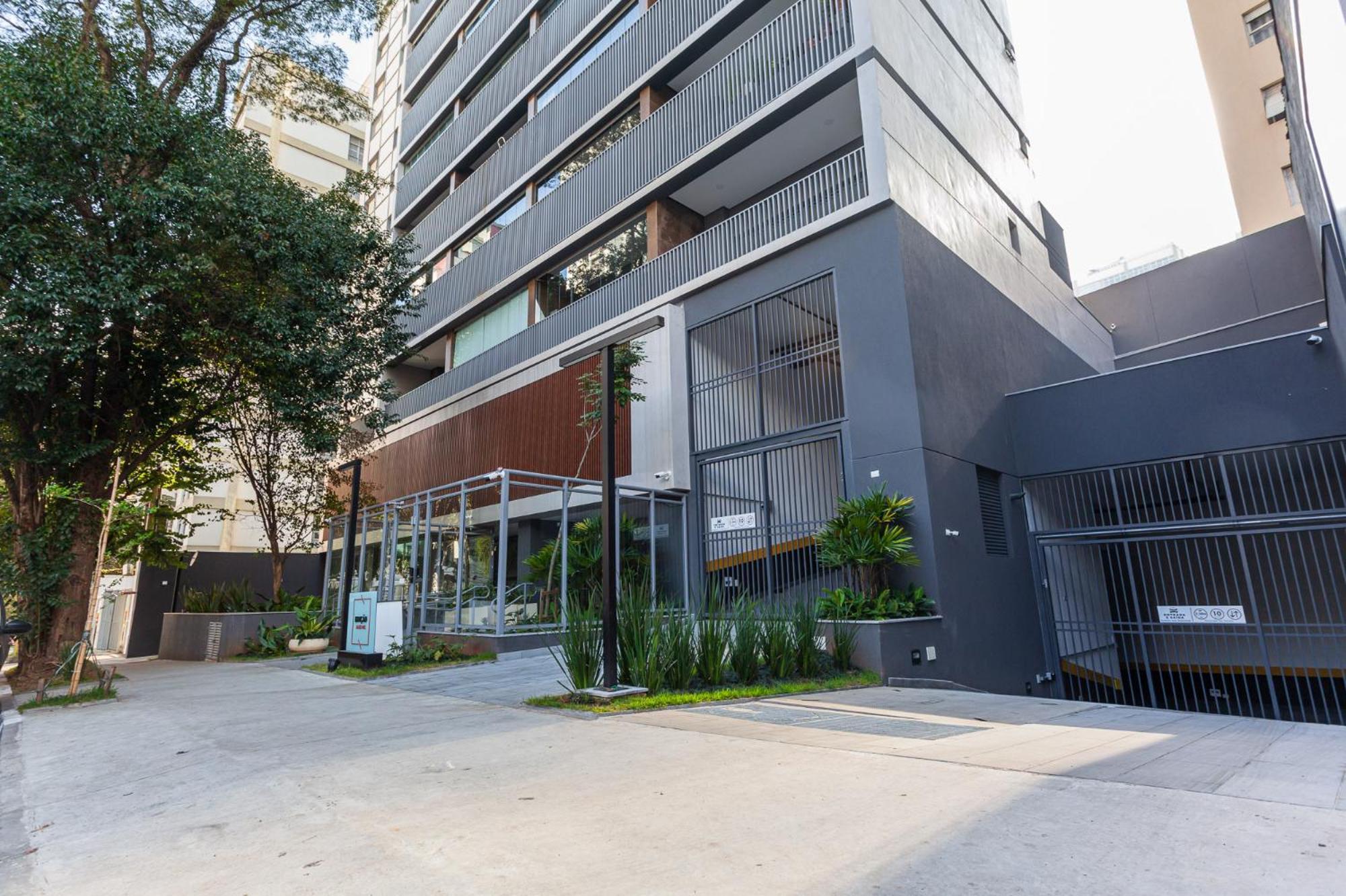Apartamento com piscina e academia a passos da Paulista São Paulo Exterior foto