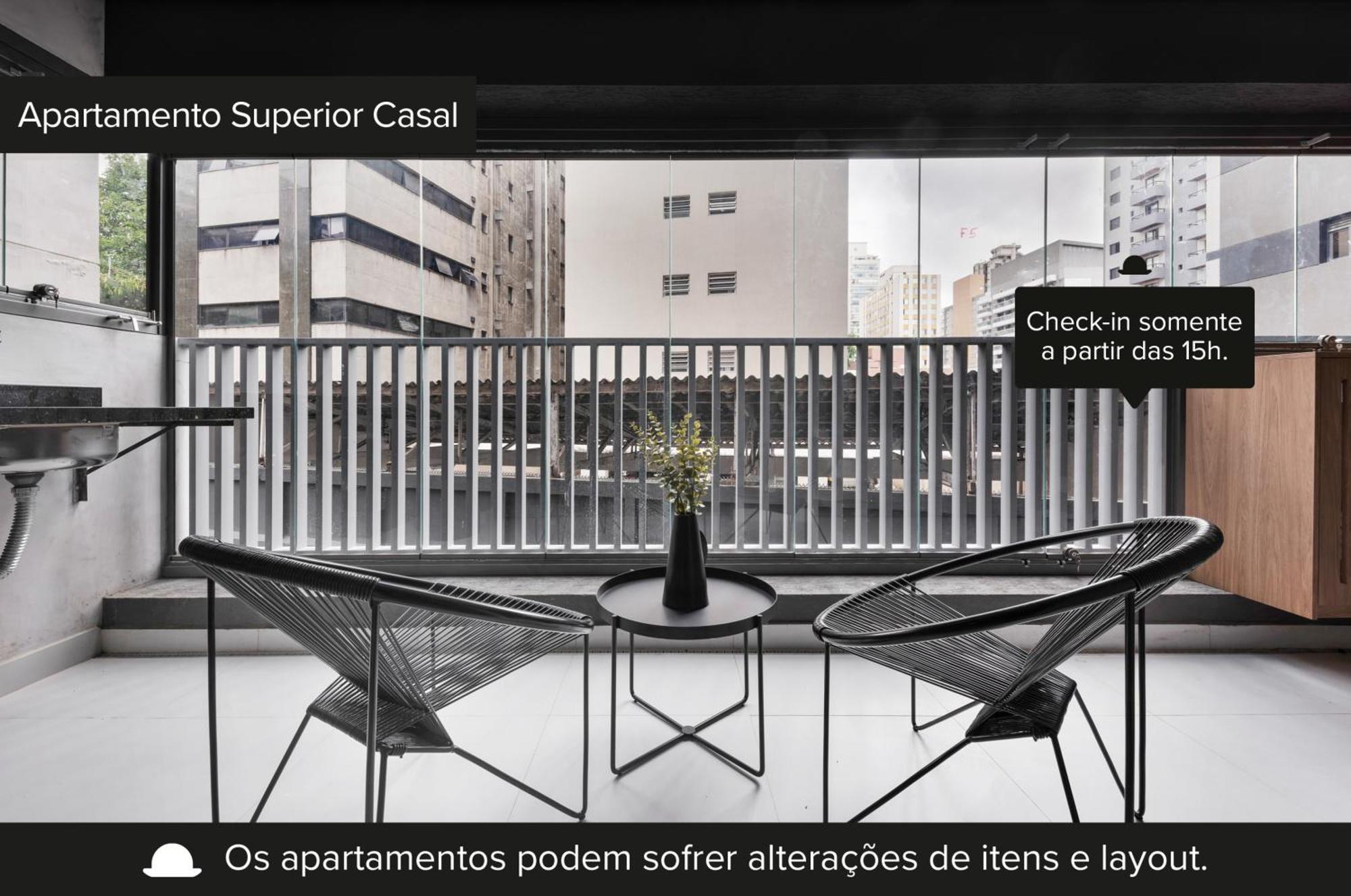Apartamento com piscina e academia a passos da Paulista São Paulo Exterior foto