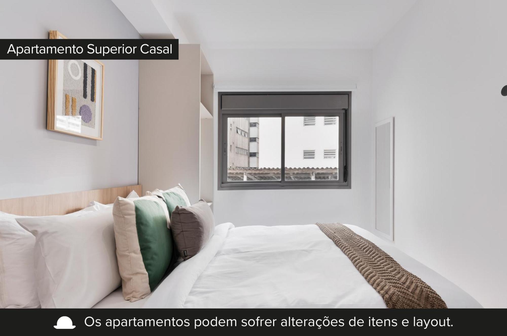 Apartamento com piscina e academia a passos da Paulista São Paulo Exterior foto