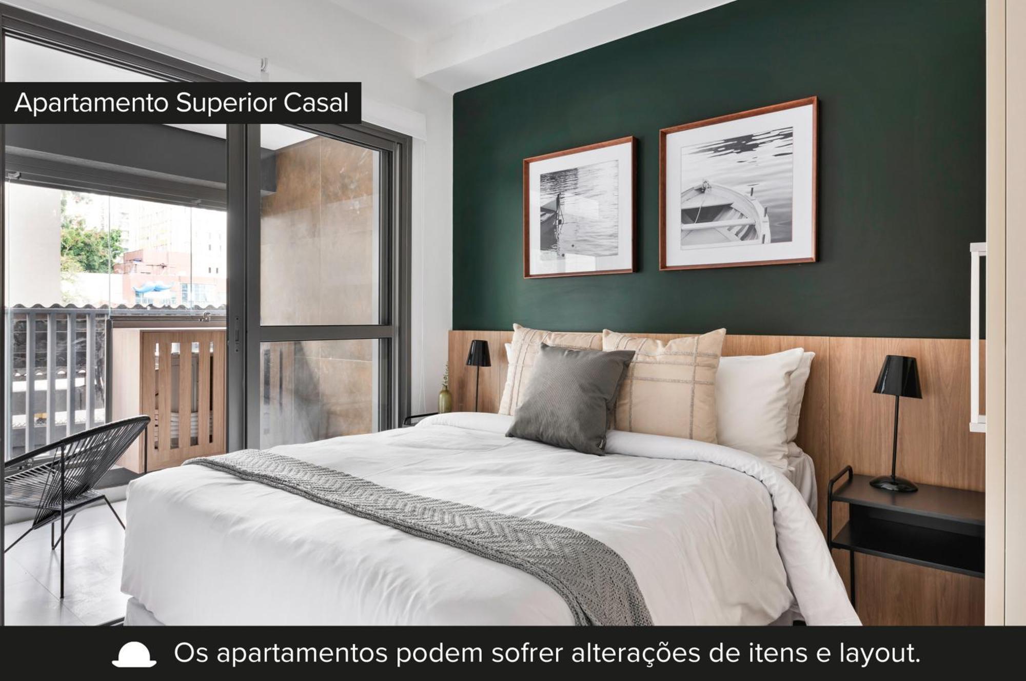 Apartamento com piscina e academia a passos da Paulista São Paulo Exterior foto