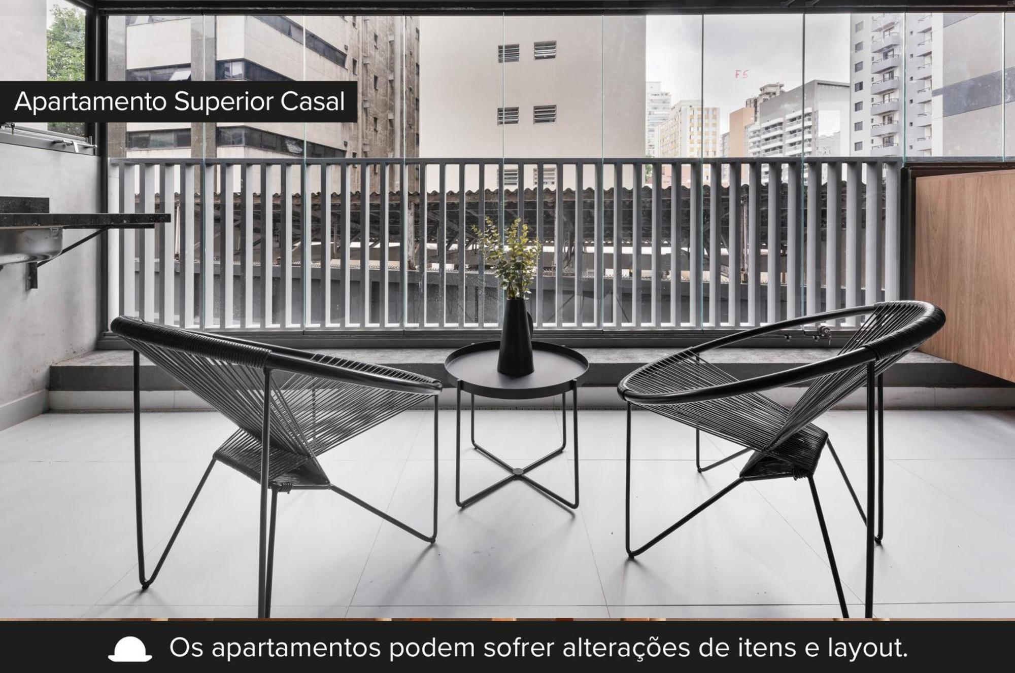 Apartamento com piscina e academia a passos da Paulista São Paulo Exterior foto