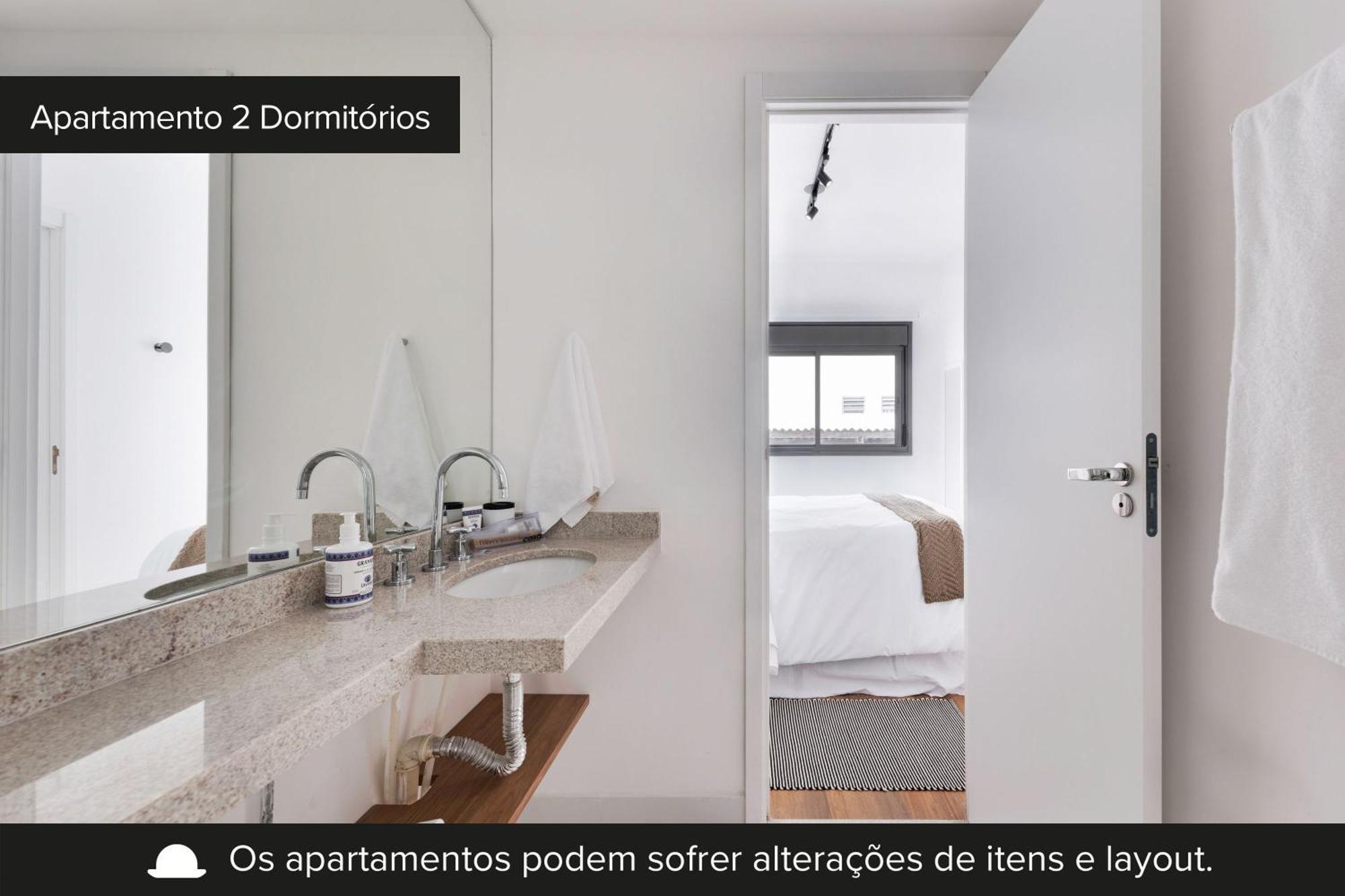 Apartamento com piscina e academia a passos da Paulista São Paulo Exterior foto