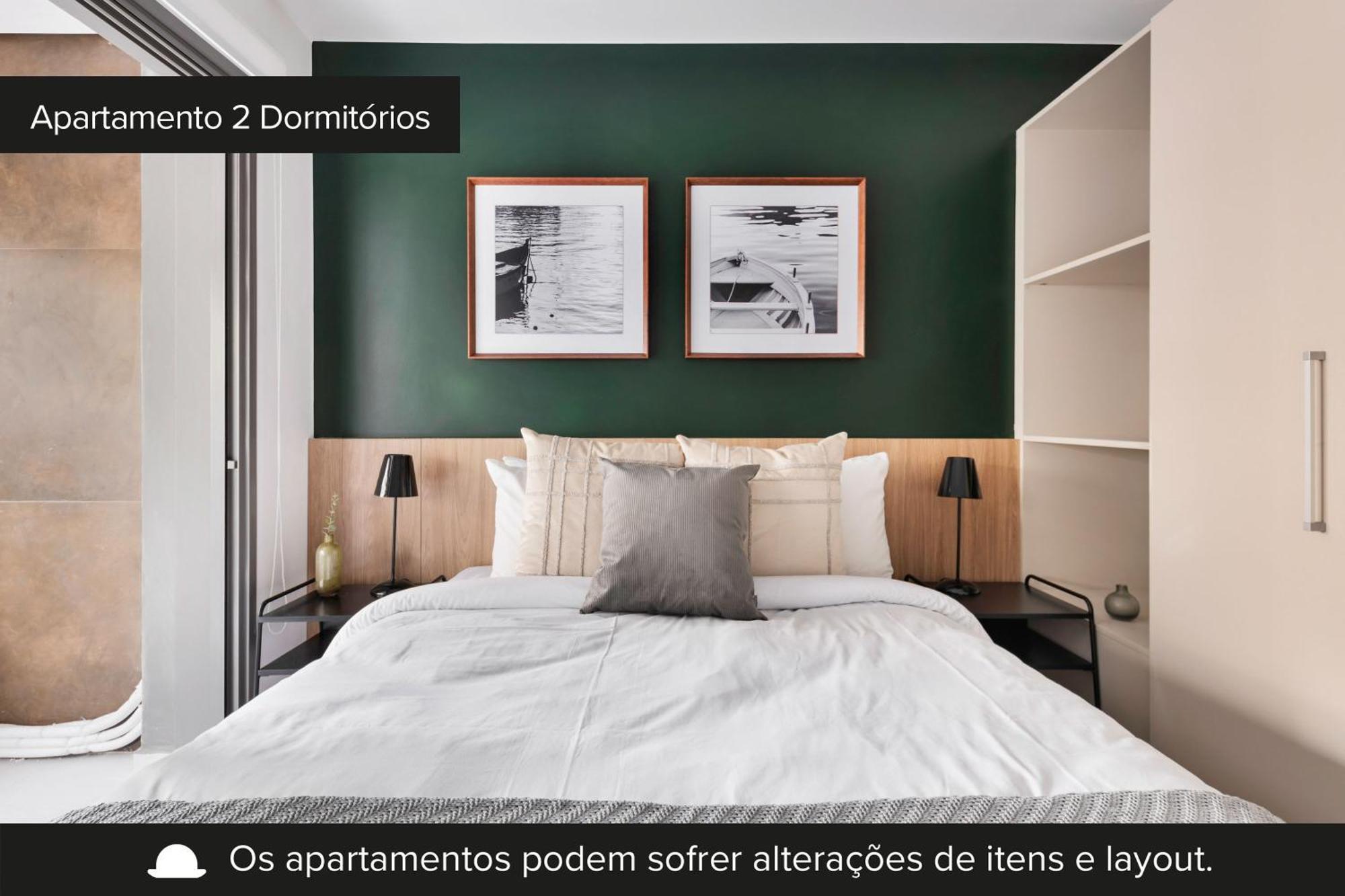 Apartamento com piscina e academia a passos da Paulista São Paulo Exterior foto