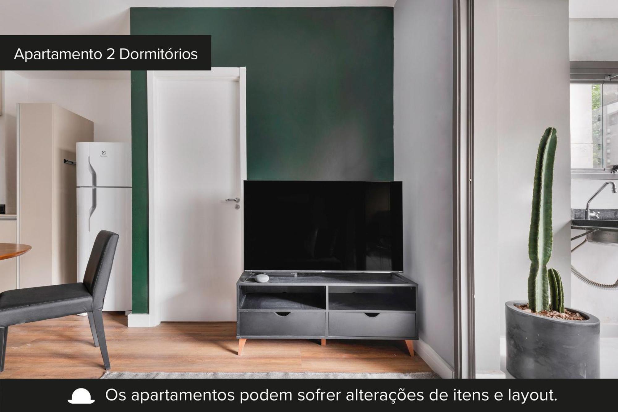 Apartamento com piscina e academia a passos da Paulista São Paulo Exterior foto
