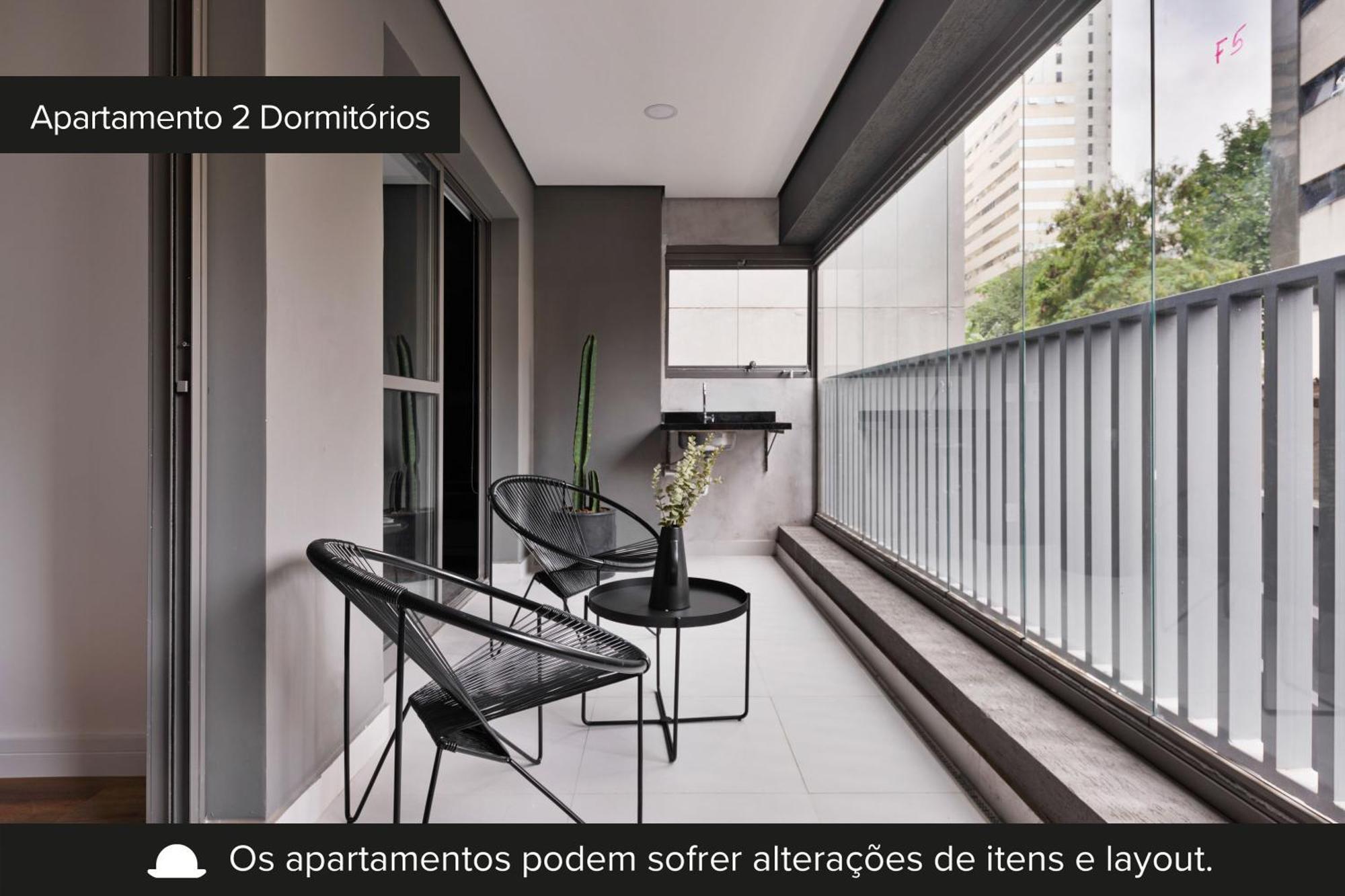 Apartamento com piscina e academia a passos da Paulista São Paulo Exterior foto