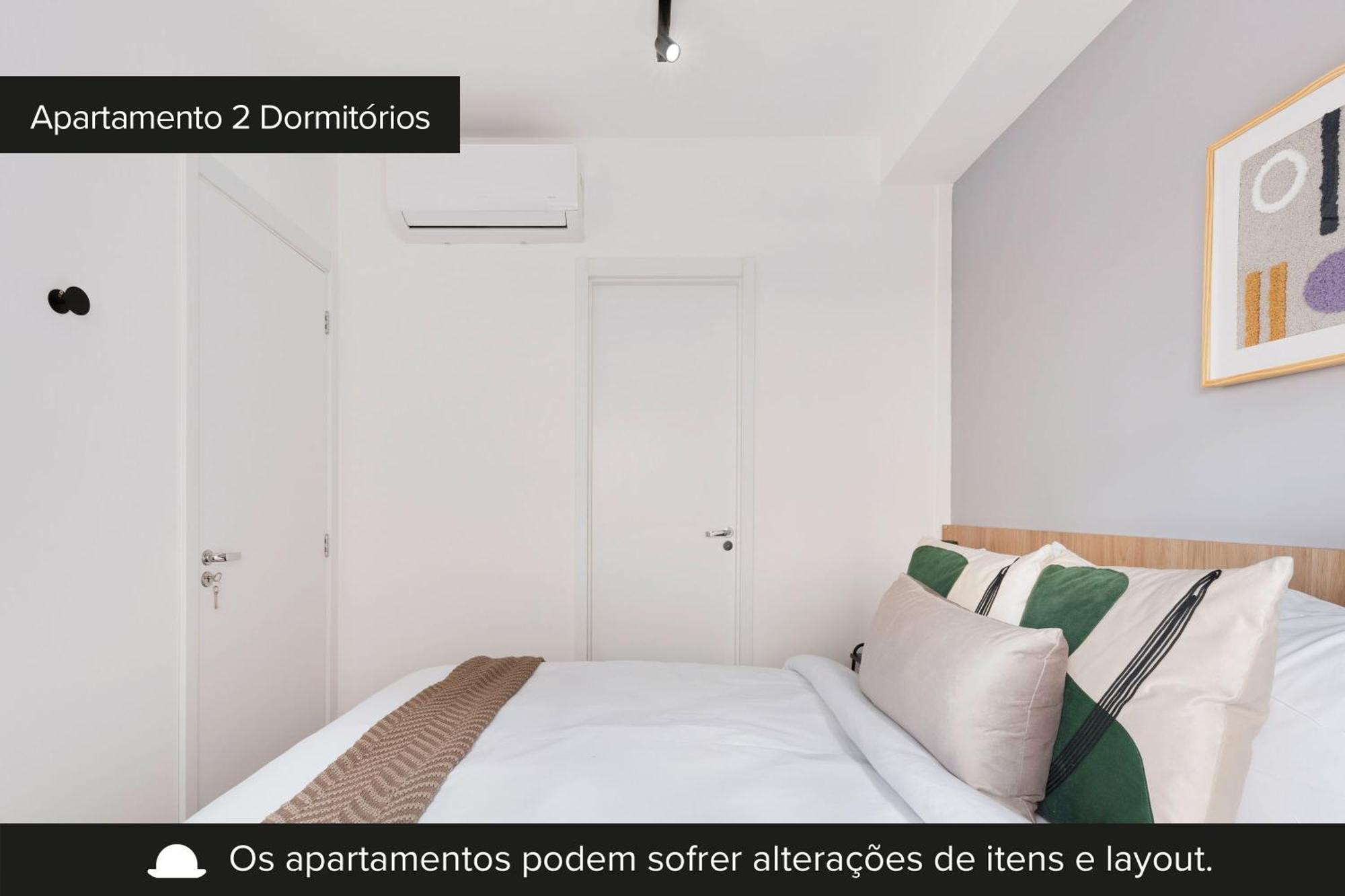 Apartamento com piscina e academia a passos da Paulista São Paulo Exterior foto